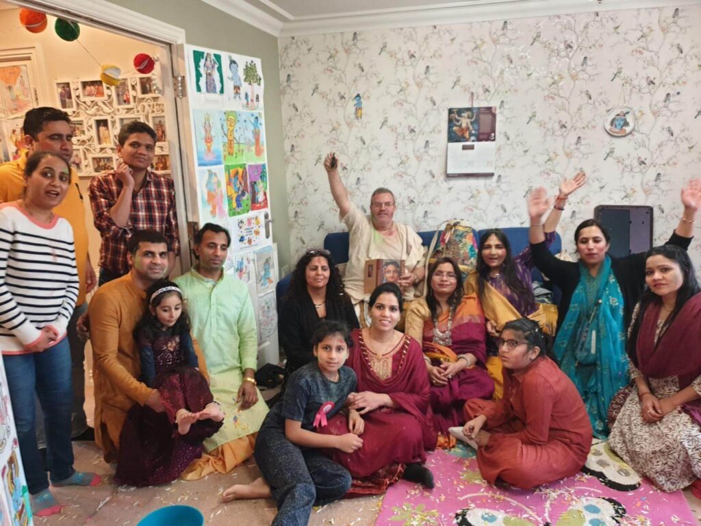 Blessed by the Association of HG Sakhya Ras Prabhu