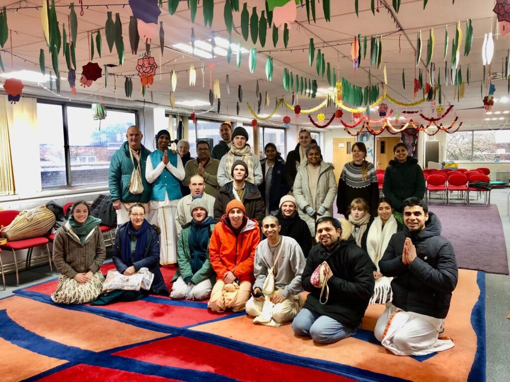 Blessed Moments with Cardiff Devotees